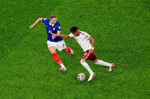 世界杯半决赛半场结束处于落后状态,这是法国1986年以来首次